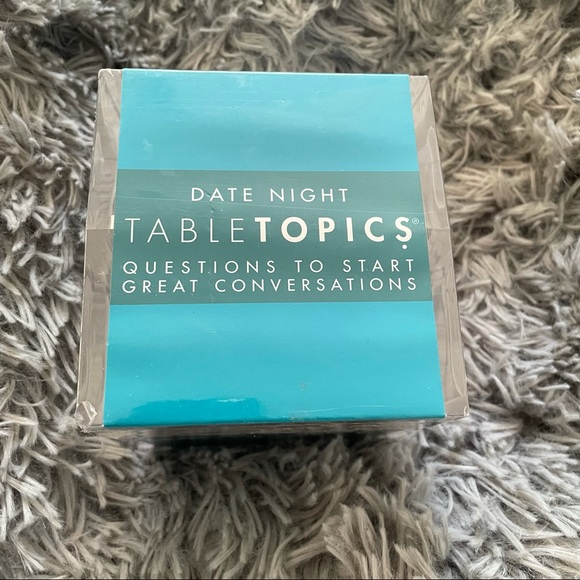 Table Topics Other - TABLE TOPICS date night question cards